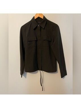 Guess Jacket Grey Zip Up Medium